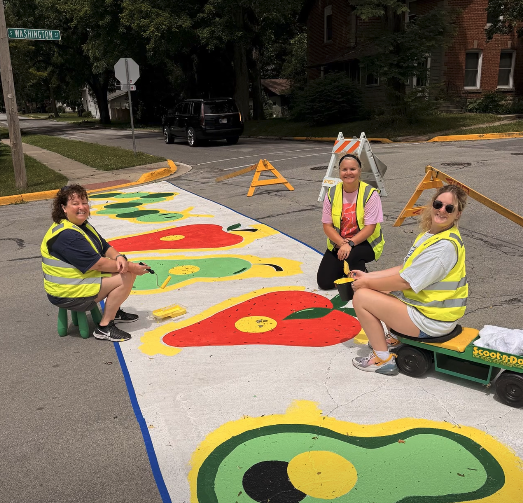 First Crosswalk Mural Completed In Angola